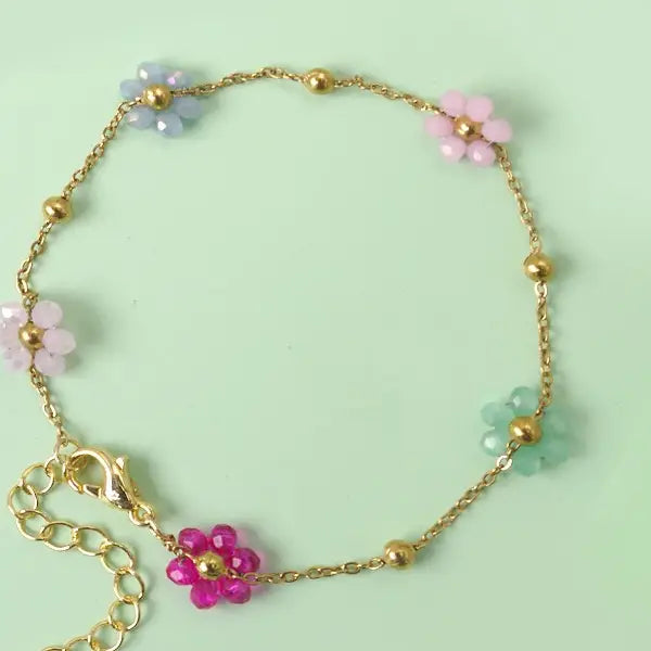 Haliee Flower Bracelet