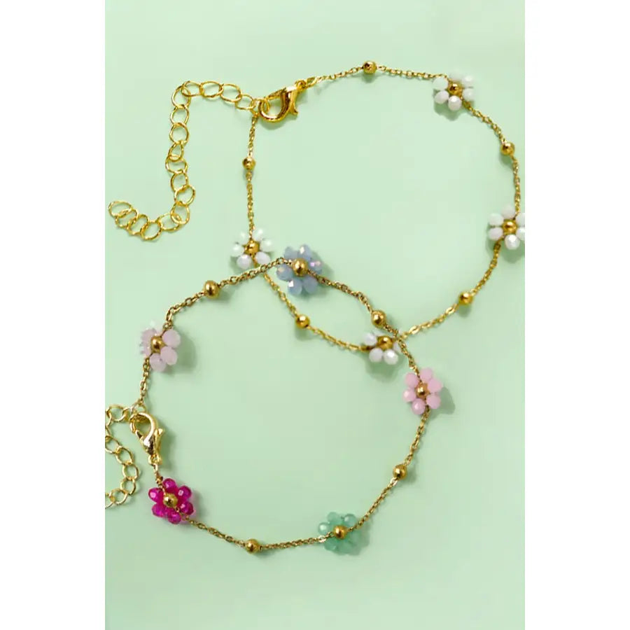 Haliee Flower Bracelet