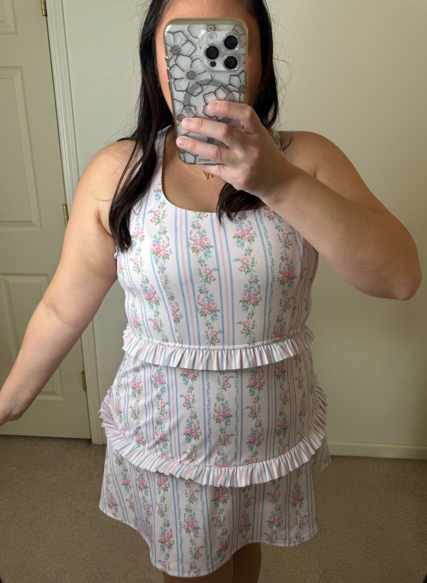 Charity- Floral print Active Dress