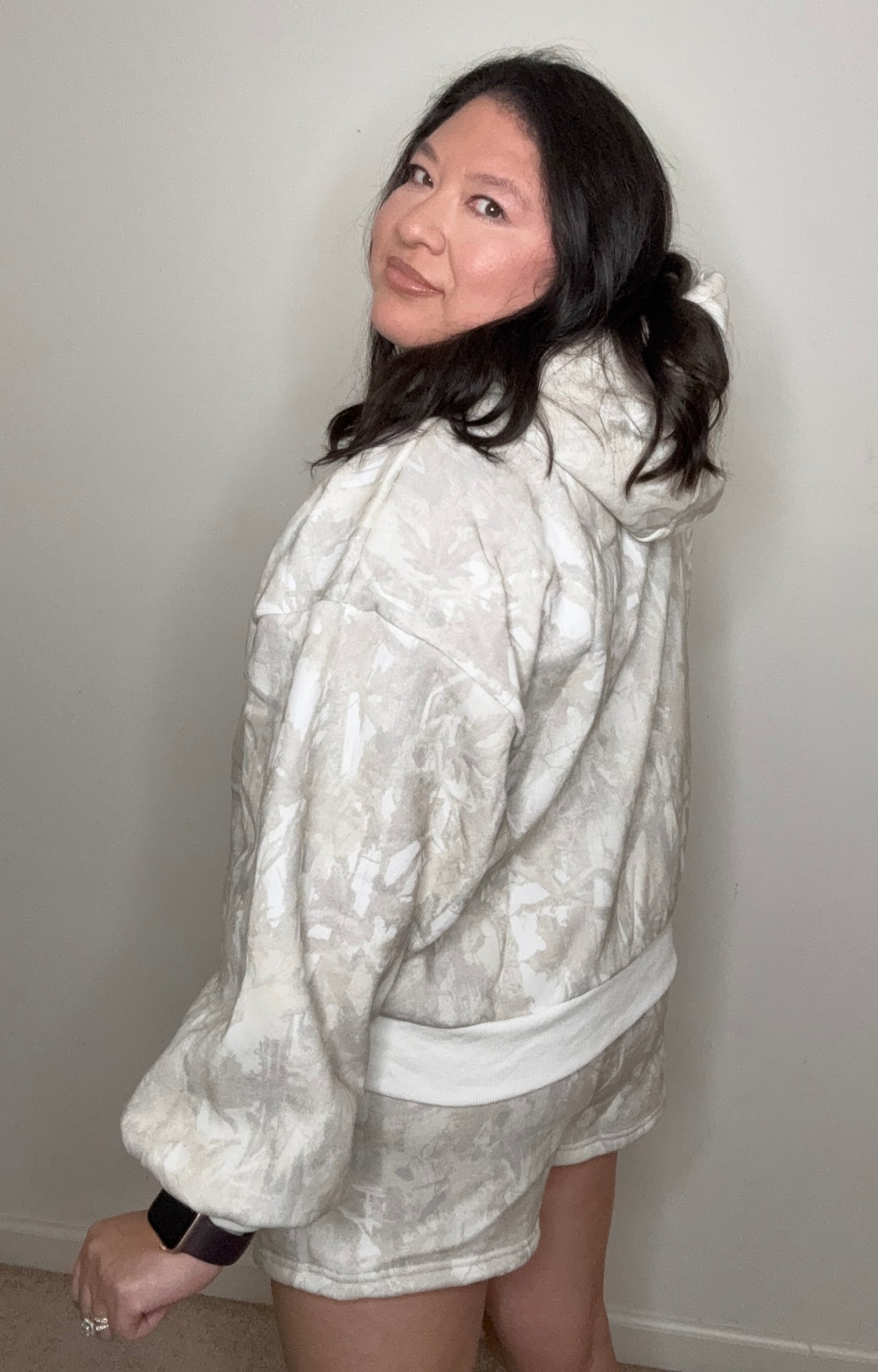 Zels- Camo Hoodie and Short Set