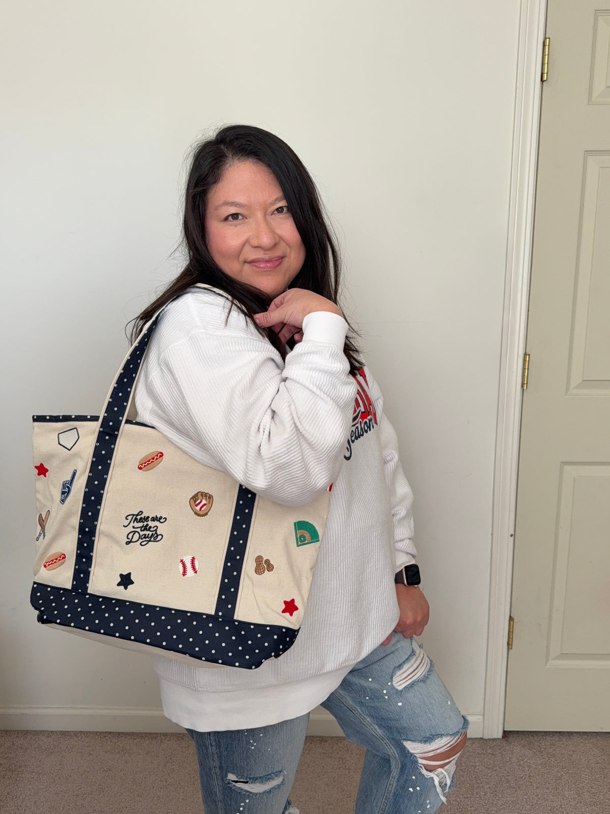 Aleyda- Baseball Tote