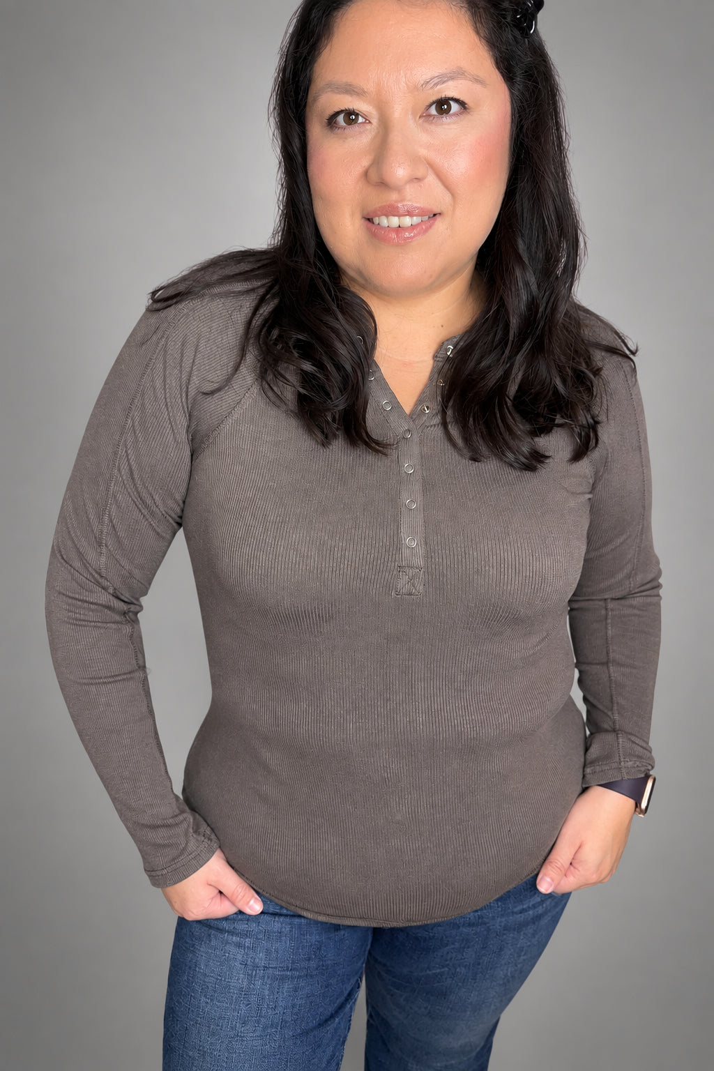 Sierra Ribbed Henley
