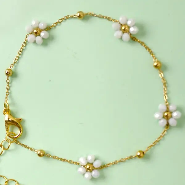 Haliee Flower Bracelet
