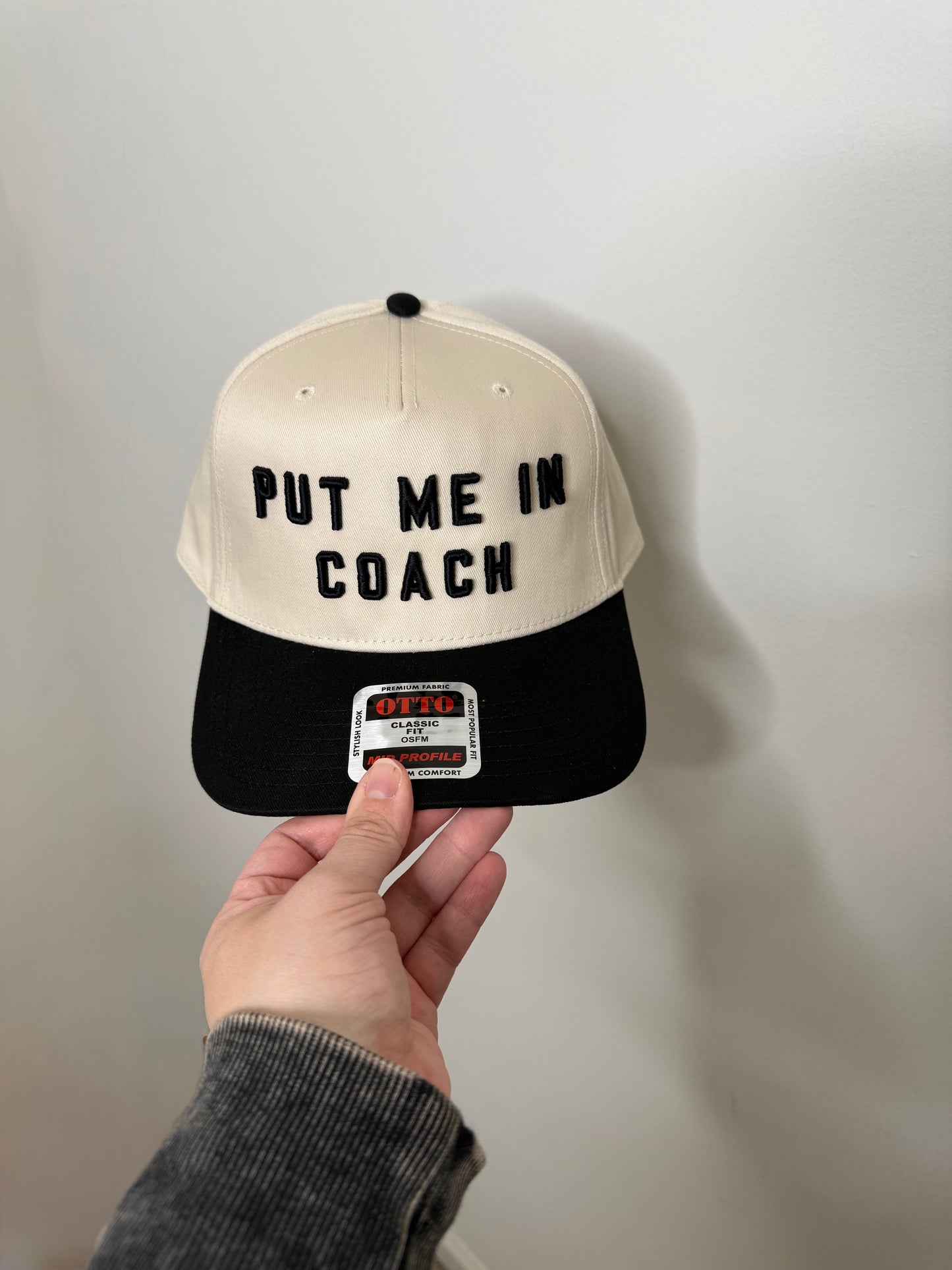 "Put Me in Coach" - Cap