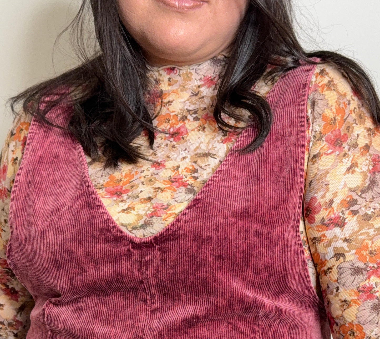 Gracie Floral Mesh Long Sleeve