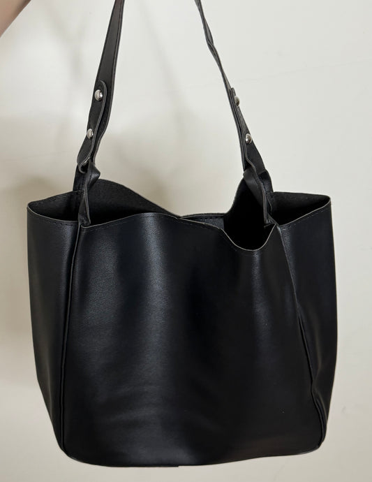 Vegan Leather Shoulder Bag