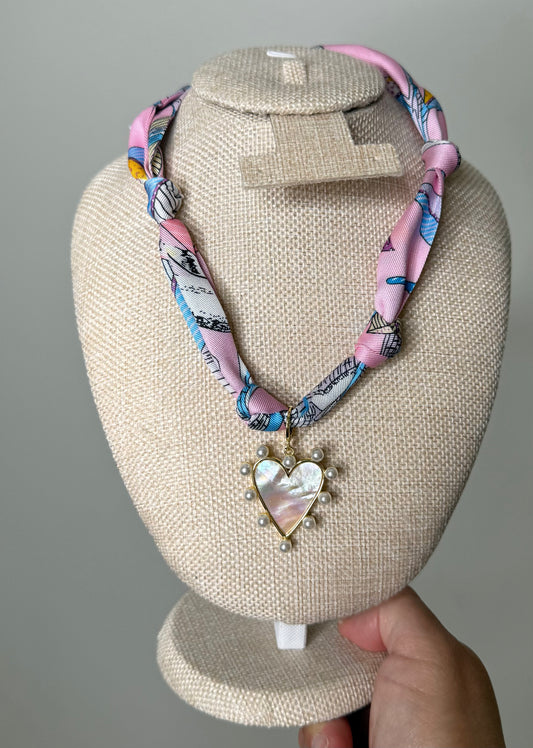 Carla Scarf Necklace
