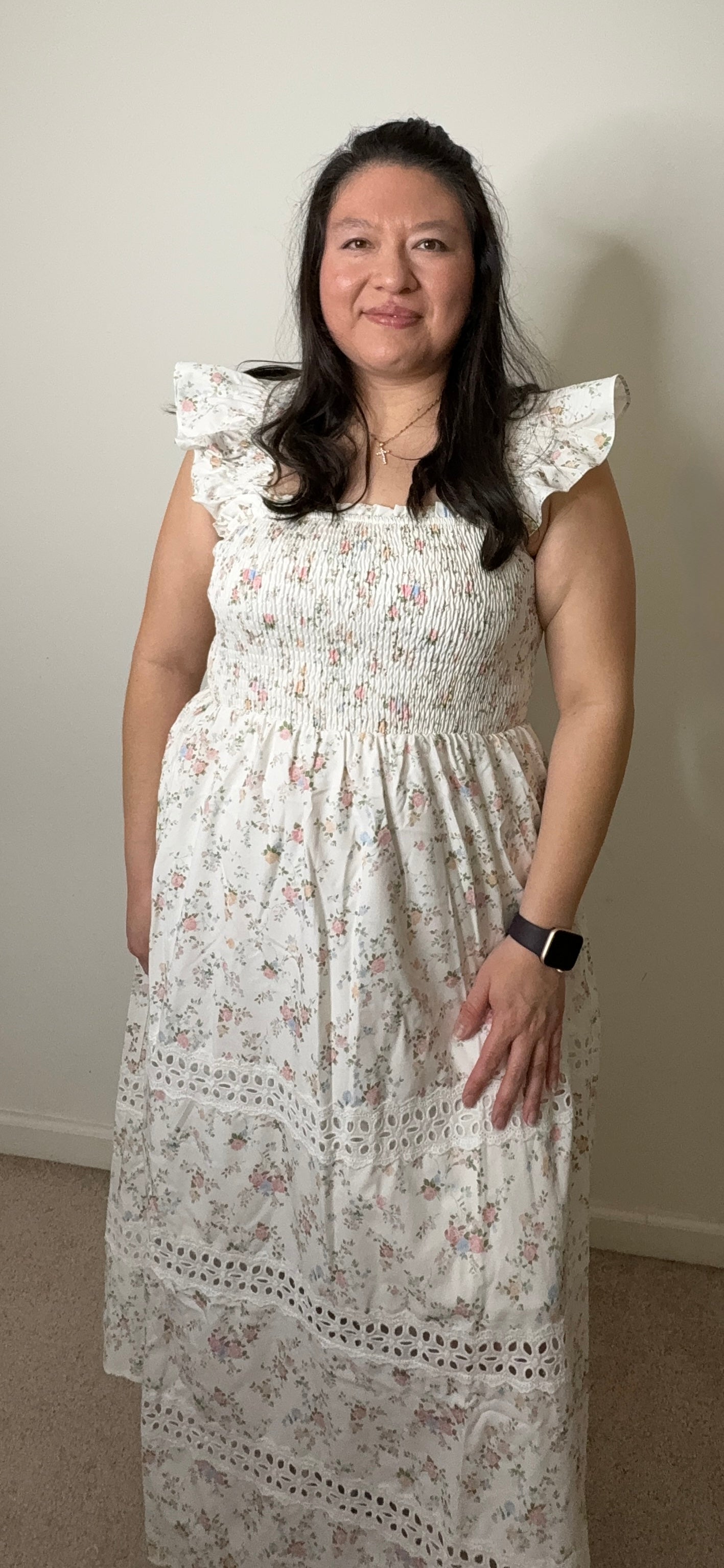 Liliana Floral Smocked Maxi Dress