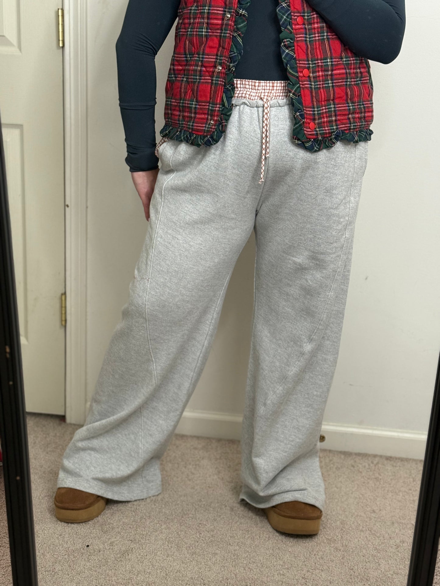 Yesenia Terry Boxer Sweatpants