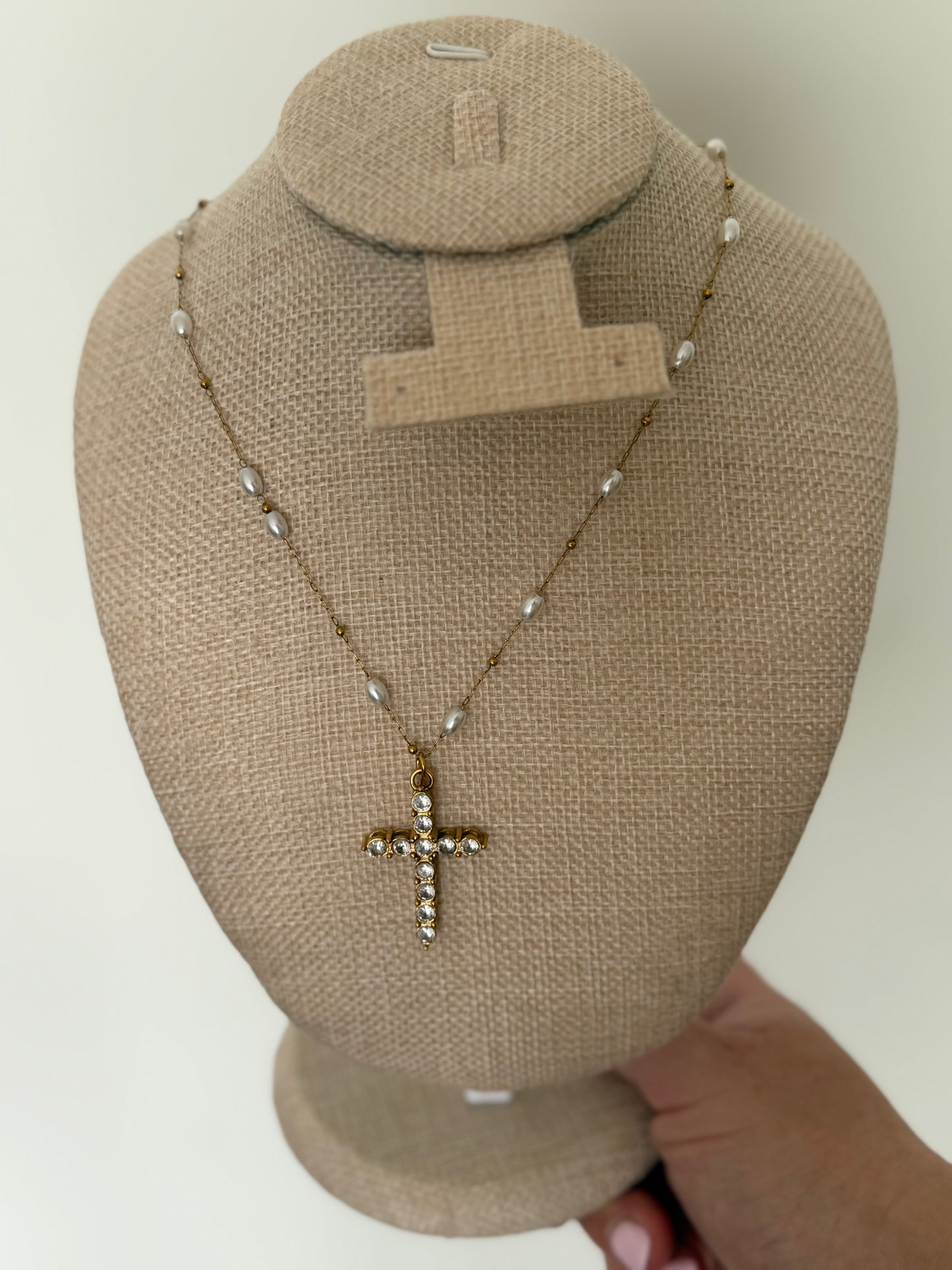 Remi Cross Necklace