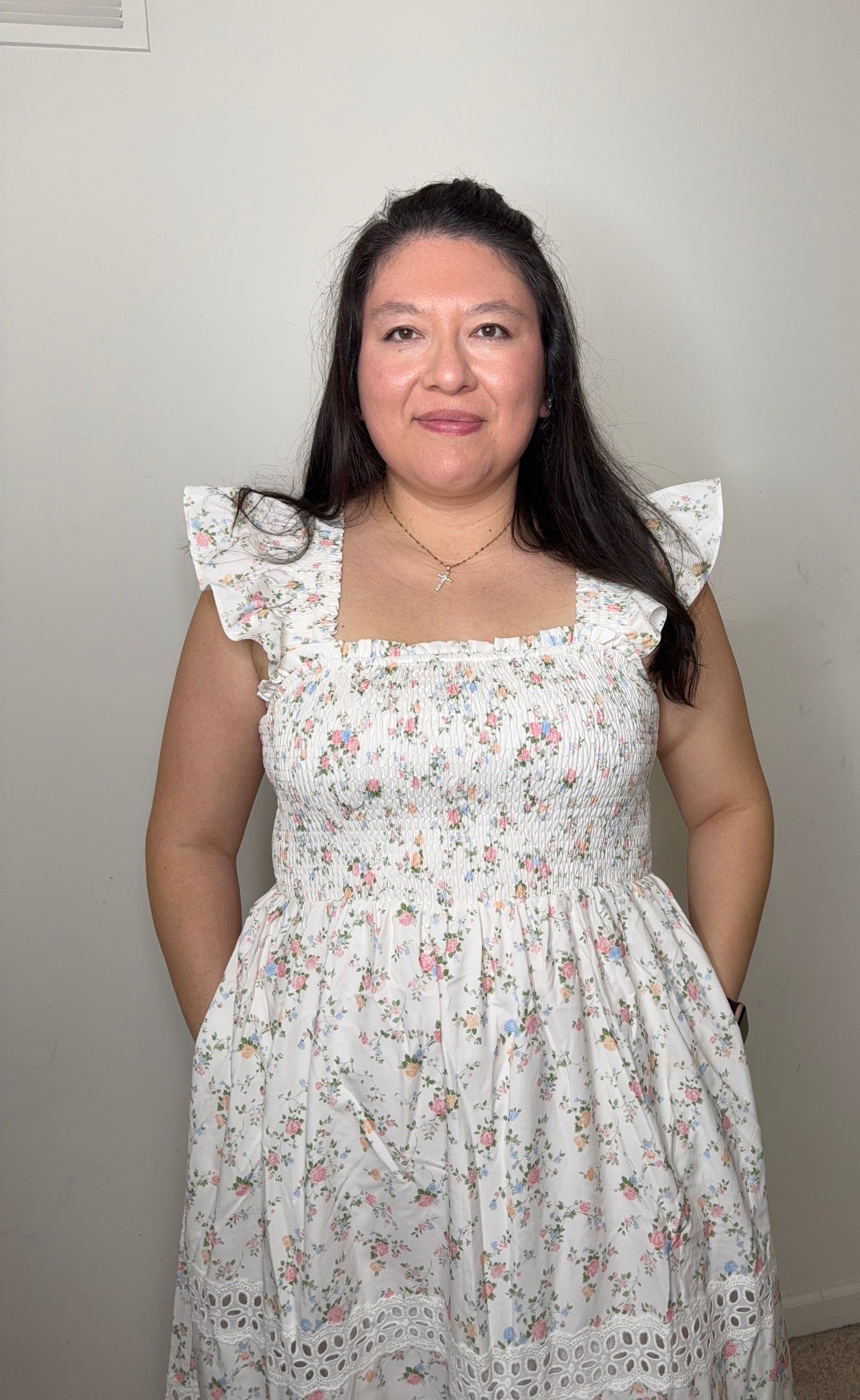 Liliana Floral Smocked Maxi Dress