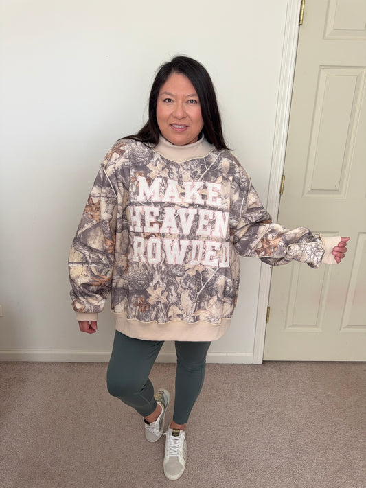 Erica Mock Neck- Make Heaven Crowded