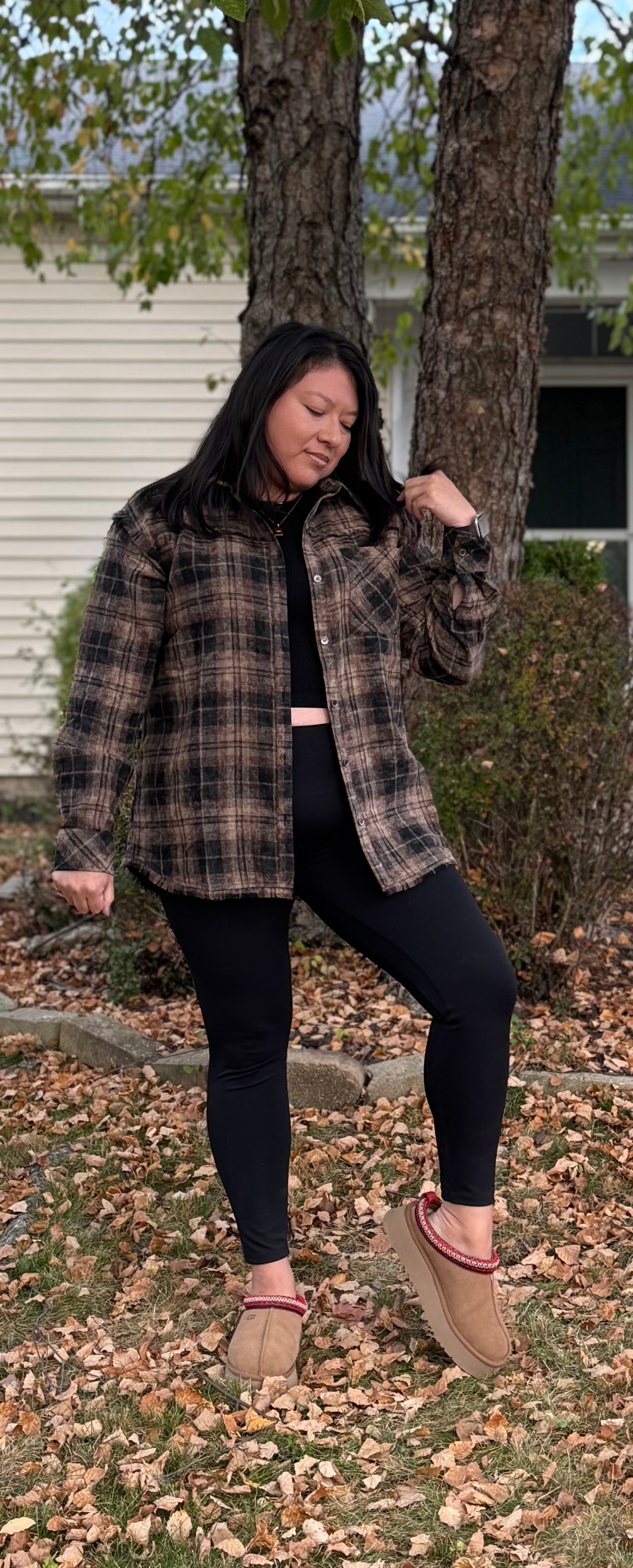 Av- Plaid Flannel Shirt