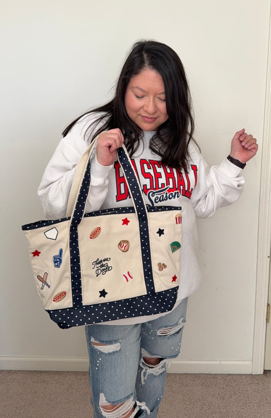 Aleyda- Baseball Tote