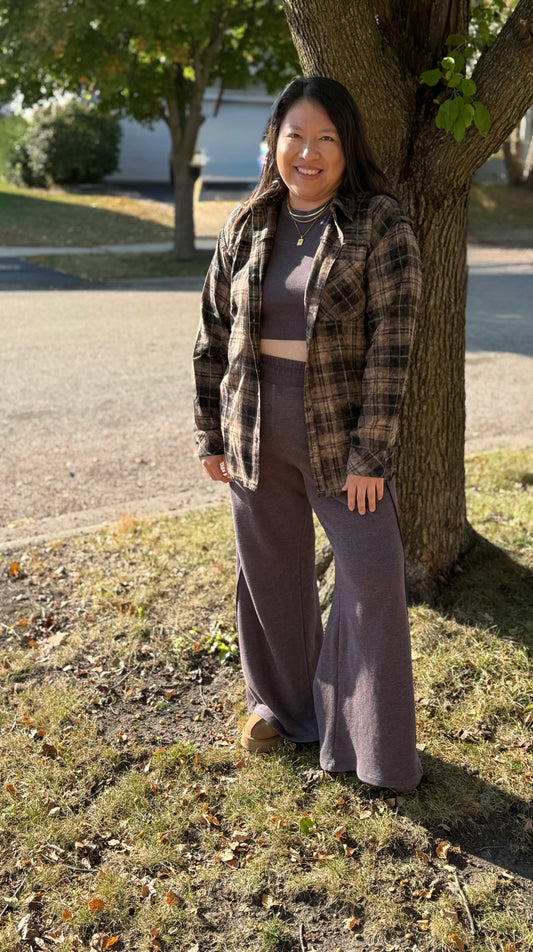 Av- Plaid Flannel Shirt