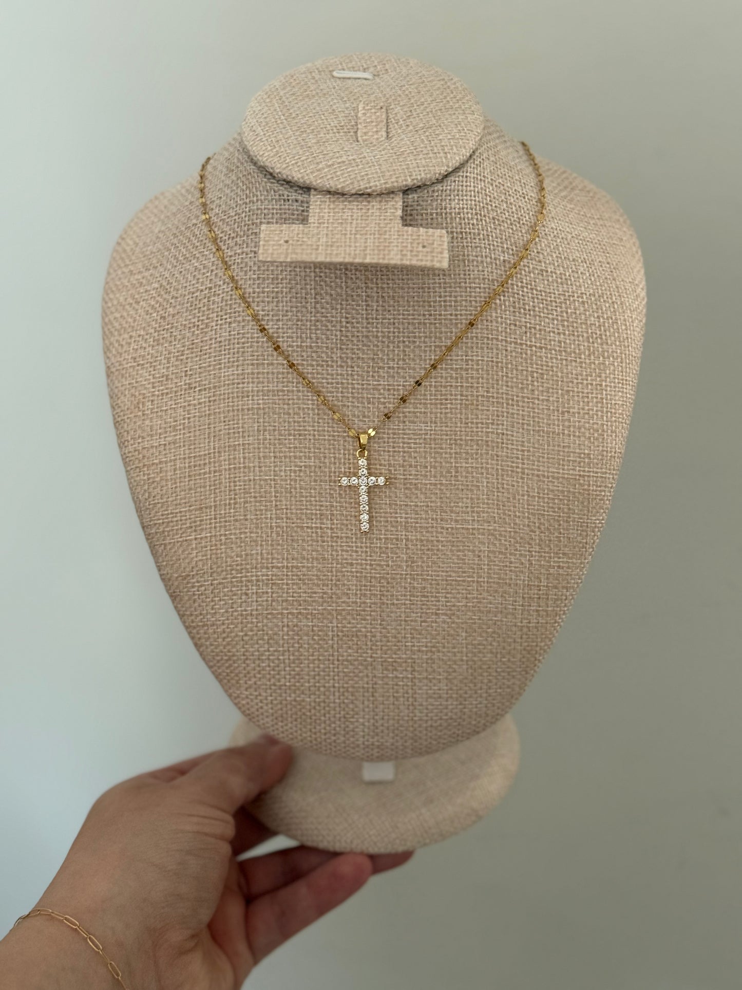 Sparkle Cross Necklace