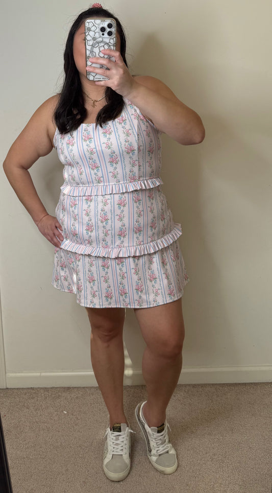 Charity- Floral print Active Dress