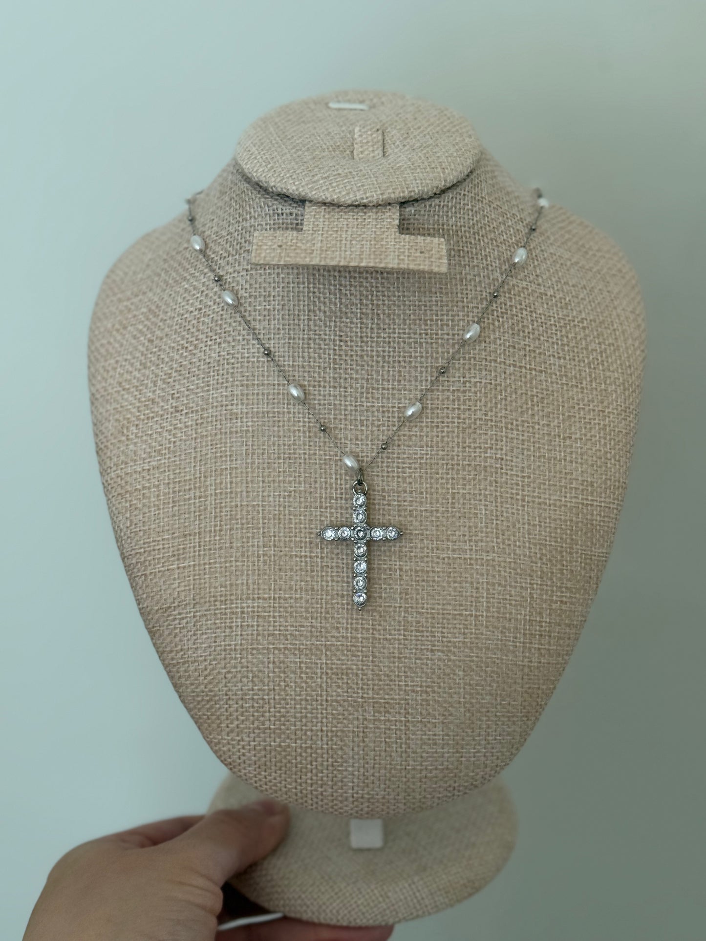 Remi Cross Necklace