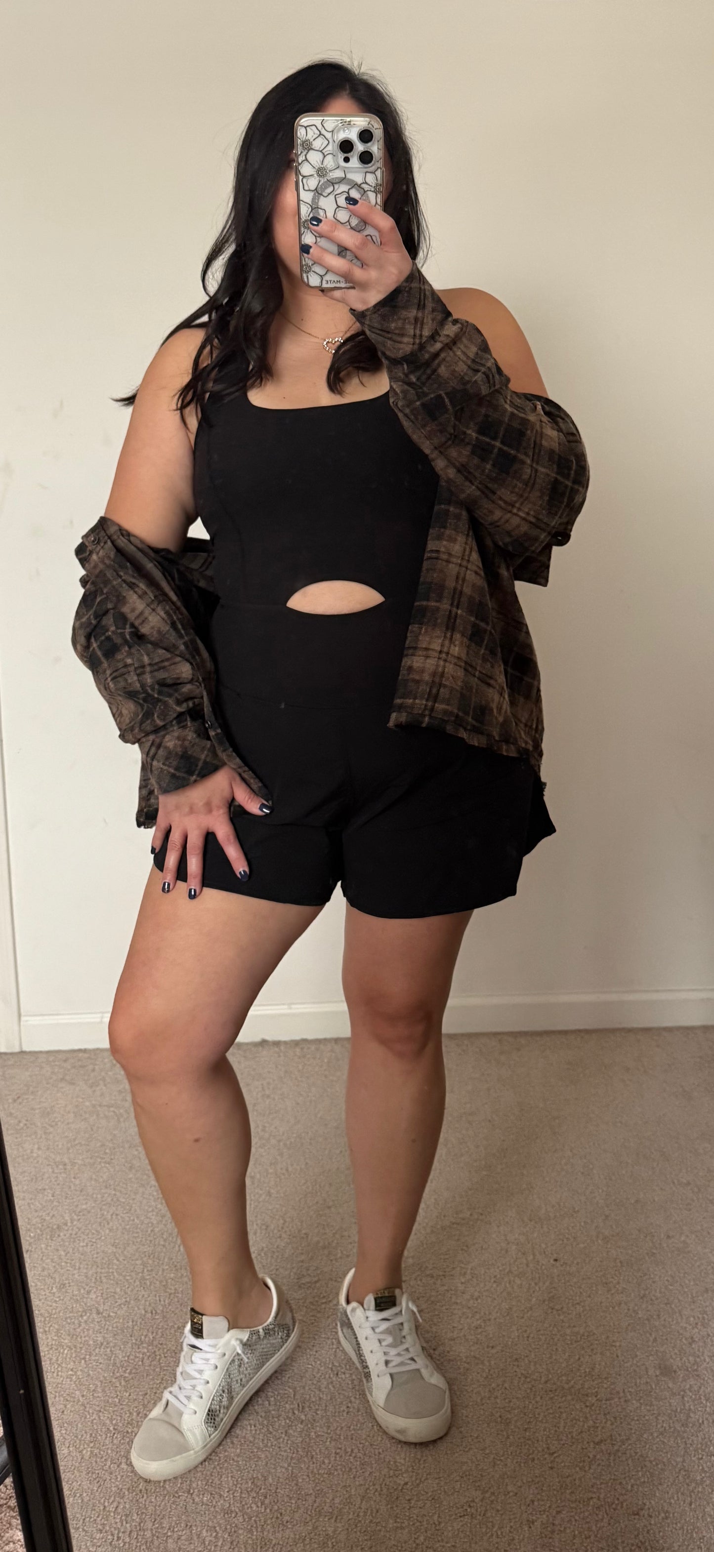 Courtney Romper- Black